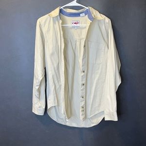 Roper khaki long sleeve button down
